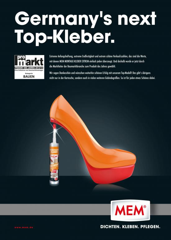 Germany's next Top-Kleber