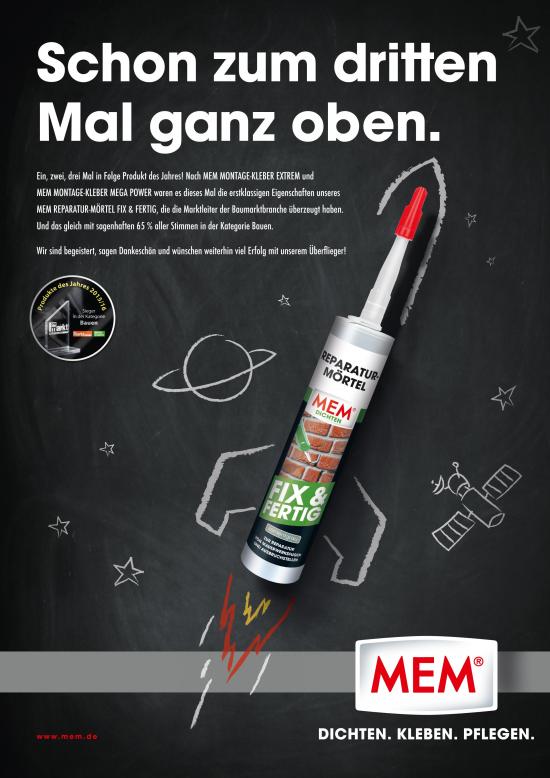 Ein, zwei, drei Mal in Folge Produkt des Jahres!