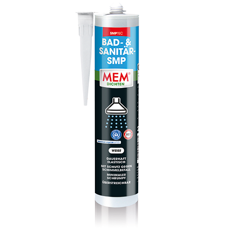 MEM Bad Sanitar SMP 290ml weiß