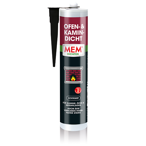 MEM Ofen Kamin Dicht 310ml schwarz