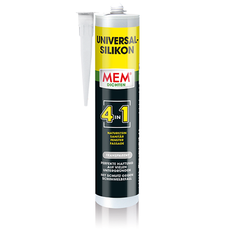 MEM Universal Silikon 300ml transparent