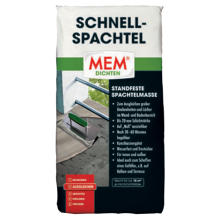 MEM Schnell spachtel 25kg
