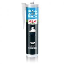 MEM Bad Sanitär Silikon 300ml weiß